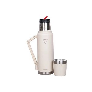 Garrafa Térmica para Chimarrão Hydrate 1.2 Litros Aveia