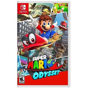 Jogo Super Mario Odyssey - Nintendo Switch