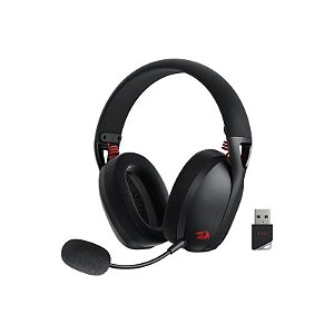 Fone de Ouvido Gamer Redragon H848 Ire Pro Sem Fio - Preto