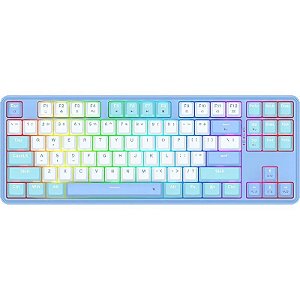 Teclado Gamer Mecânico Redragon Star Blade Pro K707WBB-RGB (Inglês - com Cabo)
