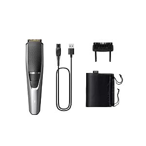 Aparador de Barba Recarregável Bivolt Philips BT3232/15 Série 3000
