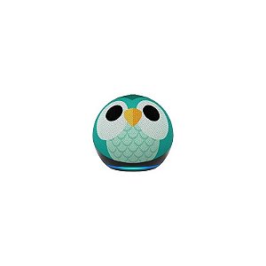 Caixa de Som Amazon Echo Dot Kids 5ª Geração / Alexa / Bluetooth - Coruja
