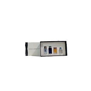 Kit Mini D&G Pour Homme Edp 4 Peças de 5 ML
