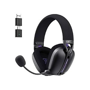 Fone de Ouvido Havit FUXI-H3 Plus Five - Preto/Roxo