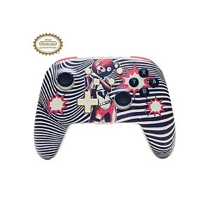 Controle Wireless Powera para Nintendo Switch - Fortnite: Líder da Equipe Abraço (PWA-A-13261)