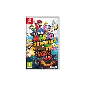 Jogo Super Mario 3D World + Fúria de Bowser Nintendo Switch