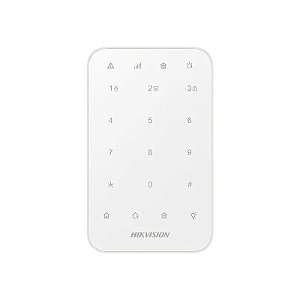 Teclado para Alarme Hikvision DS-PK1-e-WB Sem Fio - Branco
