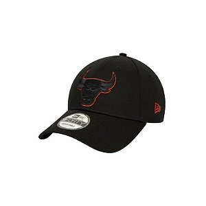 Boné Nova Era NBA 9FORTY Chicago Bulls Preto