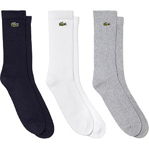 Meias Lacoste Sport RA4182 23 TYA - Masculino (3 Pares)