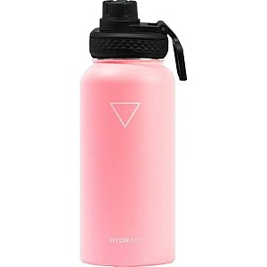 Garrafa Térmica Hydrate 1 Rosa Pastel Novo 946mL