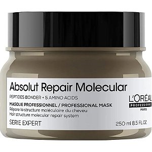 Máscara Capilar L'Oréal Absolut Repair Molecular - 250mL
