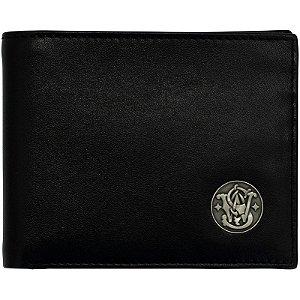 Carteira Dobrável Smith&Wessont 49351 Masculina - Preta