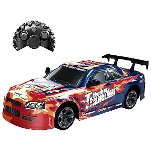 Carro de Controle Remoto 2.4 GHz Racing Flame Crazon - 333-TG25142B