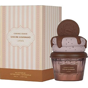 Perfume Lattafa Give Me Gourmand Cookie Crave EDP 75ml - Feminino
