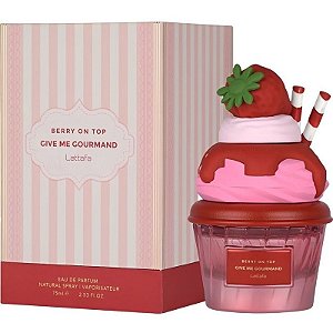 Perfume Lattafa Give Me Gourmand Berry On Top EDP 75mL - Femenino