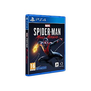 Jogo PS4 do Homem-Aranha Miles Morales da Marvel