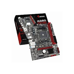 Placa Mãe Keepdata A320-KDGNV DDR4 Socket AM4 Chipset AMD A320 Micro ATX