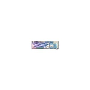 Teclado Gamer Mecânico Redragon K685PYG-RGB Faye USB / Inglês - Roxo / Branco