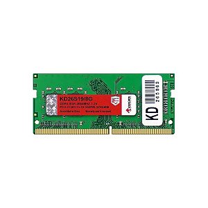 Memória RAM Keepdata KD26S19/8G - 8GB - DDR4 - 2666MHZ - para Notebook