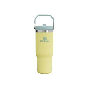Copo Térmico Stanley The Iceflow Flip Straw Tumbler 10-09993-290 - 887ML - com Bico - Pomelo