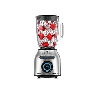 Liquidificador Electrobras Cristal Prime EBL-10 1200 W 220V - Prata/Preto 1.8 L