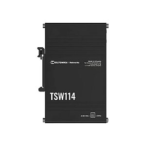 Chave Industrial Teltonika TSW114 Gigabit/Ethernet - Preta