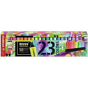 Marca-texto Stabilo Boss 7023-01 (23 Unidades)