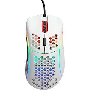 Mouse Gamer Glorious MODEL D RGB - Branco Brilhante (Com Cabo)