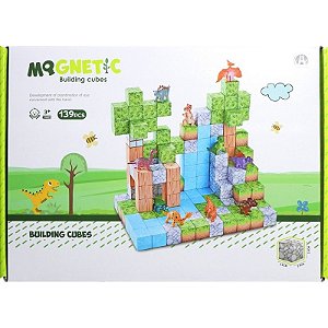 Cubos Magnéticos de Construcción Magnetic Chuang Huang - CH1283 (139 pzs)