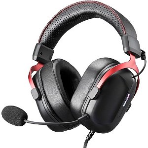 Fone de Ouvido Gamer Redragon Cybill H312 RGB (Com Fio) - Preto