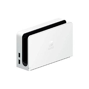 Base Dock Set Nintendo Switch OLED Branca