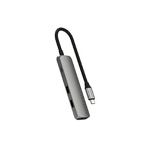 Hub USB Satechi ST-P4SM 4 Em 1 - Preto