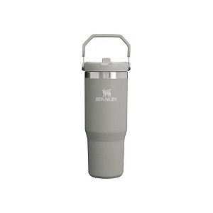 Garrafa Térmica Stanley Classic The Iceflow Flip Straw Tumbler 887ML - Cinza