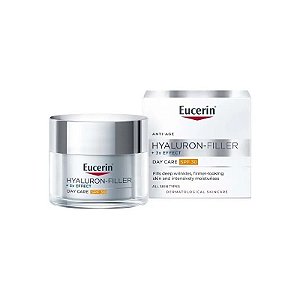 Creme Facial Hidratante Eucerin Hyaluron-Filler + 3X Effect Day Care SPF30 50 ML