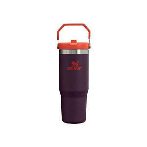 Garrafa Térmica Stanley The Iceflow Flip Straw Tumbler 887ml - Ameixa