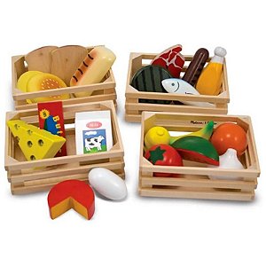 Jogo Melissa & Doug de Grupos de Alimentos