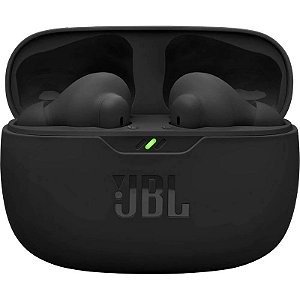 Fone de Ouvido Sem Fio JBL Wave Beam 2 Bluetooth Preto