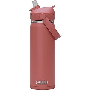 Garrafa Térmica Camelbak Thrive Straw 600ml - Vermelho Sierra