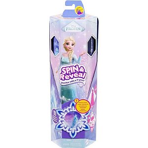 Boneca Elsa Disney Frozen Spin & Reveal Mattel - JBG59