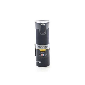 Copo Térmico Preto Fosco 591ml