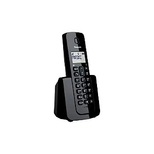 Telefone Panasonic KX-TGB110LAB com Base Bivolt Preto