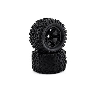 Par de rodas Traxxas Talon Ext 3.8" 17MM (Sledge, e-Revo VXL) 8672