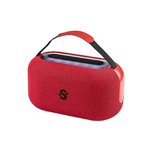 Speaker Portátil Smartfy CS03R Bluetooth - Vermelho