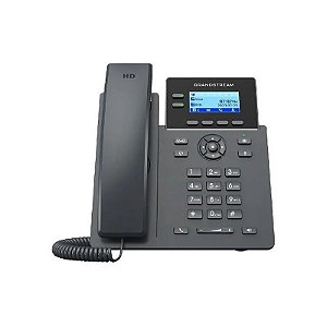 Telefone IP Grandstream GRP2602G 2 Linhas - Cinza/Preto