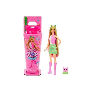 Boneca Barbie Pop Reveal Animal Party 1 Peça Sortida