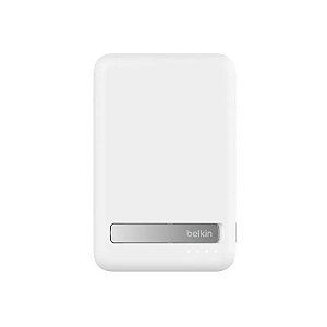 Carregador Portátil Magnético Belkin Boostcharge Pro 5K Branco - BPD006BTWH