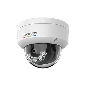 Câmera IP Dome Hikvision DS-2CD1127G2H-Liu 2MP Lente 2.8MM