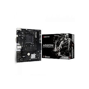 Placa-Mãe AMD AM4 Biostar A520MHP Micro ATX DDR4