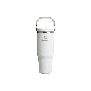 Copo Térmico Stanley The Iceflow Flip Straw Tumbler 10-12043-306 - 887ML - com Bico - Frost