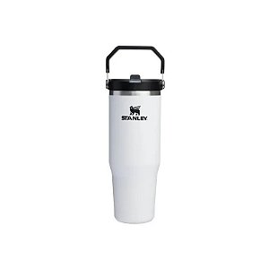 Copo Térmico Stanley The Iceflow Flip Straw Tumbler 10-12043-305 - 887ML - com Bico - Chalk